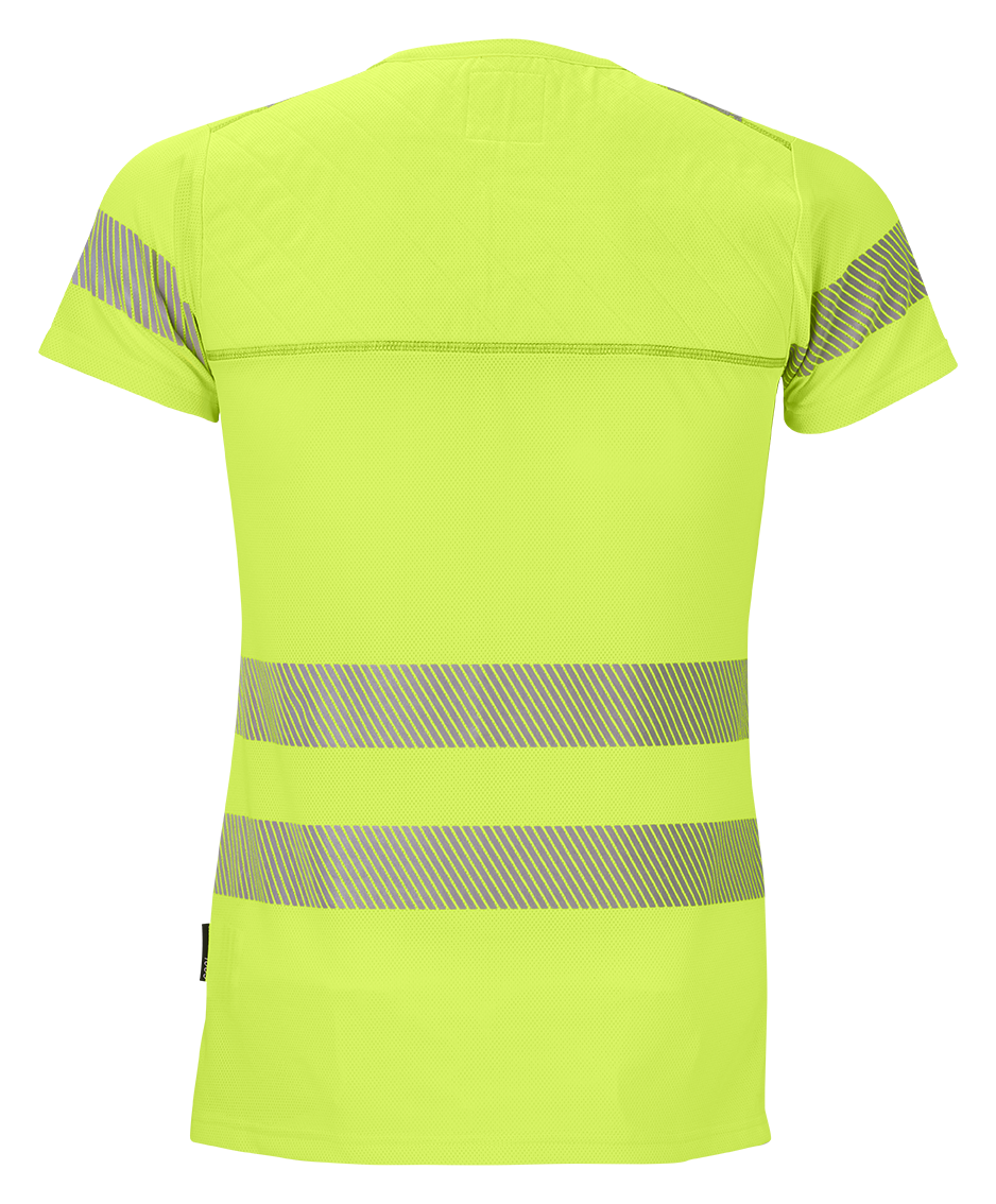 PVS-SPA - BC – T-Shirt – Hi-vis Bright yellow_back